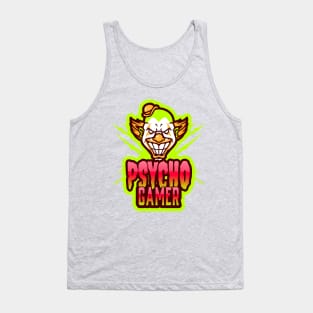 Clown Psycho Gamer Shirt Tank Top